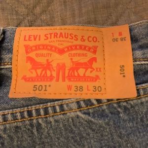 NWT Men’s  Levi 501 Jeans